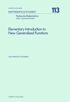 Cover Elementary Introduction to New Generalized Functions (eBook, PDF)