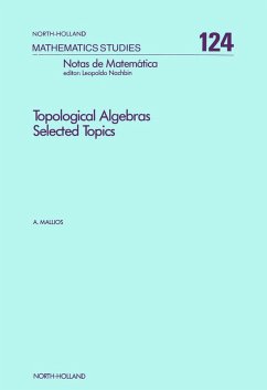 Topological Algebras (eBook, PDF) - Mallios, A.