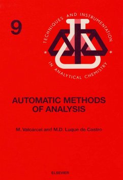 Automatic Methods of Analysis (eBook, PDF) - Valcárcel, M.; Castro, M. D. Luque De