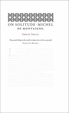 On Solitude (eBook, ePUB) - Montaigne, Michel De
