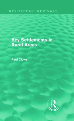 Key Settlements in Rural Areas (Routledge Revivals) - Cloke, Paul