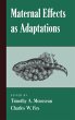 Maternal Effects As Adaptations (eBook,... - Bild 1
