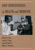 Cost-Effectiveness in Health and Medicine (eBook, ePUB)