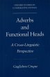 Adverbs and Functional Heads (eBook,... - Bild 1