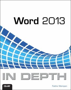 Word 2013 In Depth (eBook, ePUB) - Wempen, Faithe