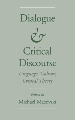 Cover Dialogue and Critical Discourse (eBook, PDF)