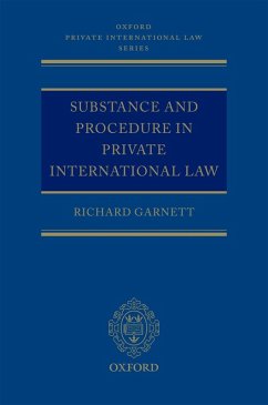 Substance and Procedure in Private International Law (eBook, ePUB) - Garnett, Richard