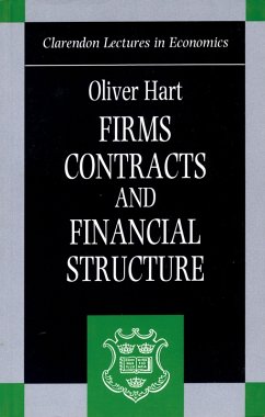 Firms, Contracts, and Financial Structure (eBook, ePUB) - Hart, Oliver
