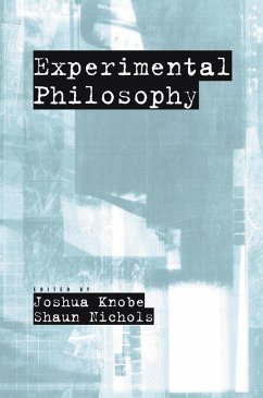 Cover Experimental Philosophy (eBook, PDF)