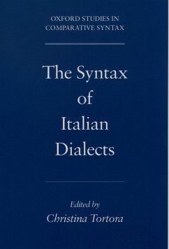 The Syntax of Italian Dialects (eBook, PDF)