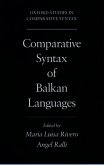 Comparative Syntax of the Balkan Languages (eBook, PDF)