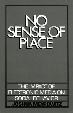 No Sense of Place (eBook, PDF) - Meyrowitz, Joshua