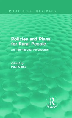 Policies and Plans for Rural People (Routledge Revivals)