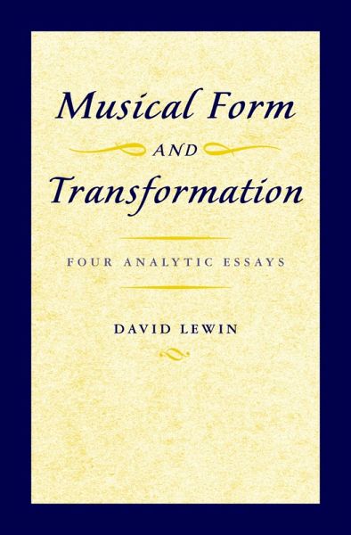 Musical Form and Transformation (eBook, PDF)