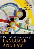 The Oxford Handbook of Language and Law (eBook, ePUB)