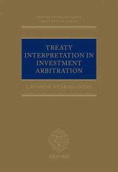 Cover Treaty Interpretation in Investment Arbitration (eBook, ePUB)