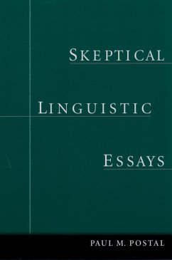 Cover Skeptical Linguistic Essays (eBook, PDF)