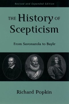 The History of Scepticism (eBook, ePUB) - Popkin, Richard H.