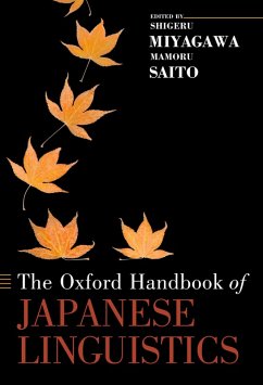 Cover The Oxford Handbook of Japanese Linguistics (eBook, PDF)
