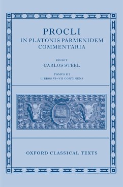 Procli In Platonis Parmenidem Commentaria III (eBook, PDF)