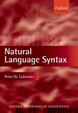 Natural Language Syntax (eBook, PDF) Natural Language Syntax (eBook, PDF)