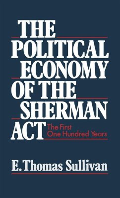 The Political Economy of the Sherman Act (eBook, PDF) Cover The Political Economy of the Sherman Act (eBook, PDF)