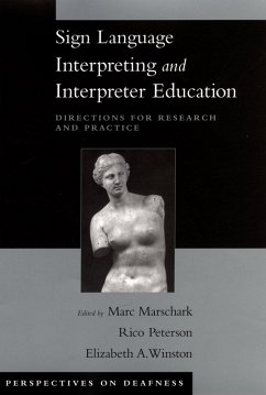 Cover Sign Language Interpreting and Interpreter Education (eBook, PDF)
