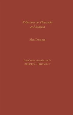 Reflections on Philosophy and Religion (eBook, PDF) - Donagan, Alan