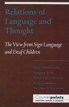 Cover Relations of Language and Thought (eBook, PDF)
