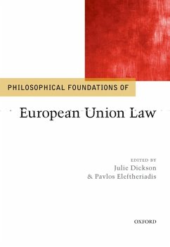 Cover Philosophical Foundations of European Union Law (eBook, ePUB)