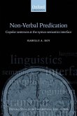 Nonverbal Predication: Copular Sentences at the Syntax-Semantics Interface