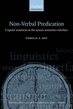 Nonverbal Predication - Roy, Isabelle