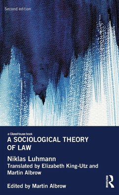 A Sociological Theory of Law - Luhmann, Niklas