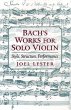 Bach's Works for Solo Violin (eBook,... - Bild 1