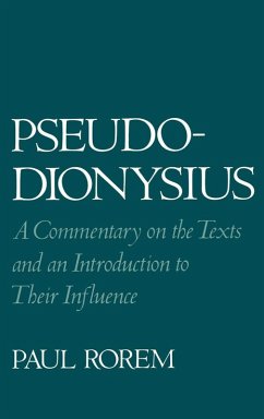 Cover Pseudo-Dionysius (eBook, PDF)