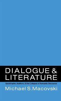 Dialogue and Literature (eBook, PDF) - Macovski, Michael