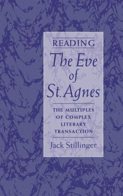 Reading The Eve of St.Agnes (eBook, PDF) - Stillinger, Jack