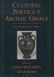 Cultural Poetics in Archaic Greece... - Bild 1