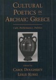 Cultural Poetics in Archaic Greece (eBook, PDF)