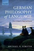 German Philosophy of Language (eBook, PDF)