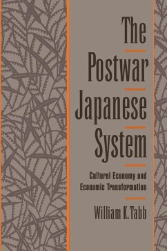 Cover The Postwar Japanese System (eBook, PDF)