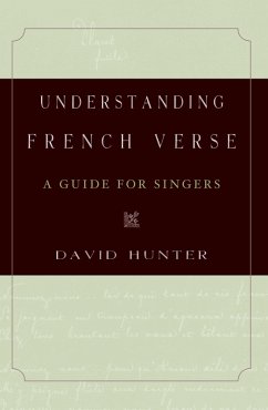 Understanding French Verse (eBook, PDF) - Hunter, David