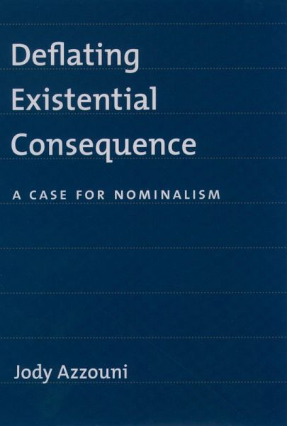 Deflating Existential Consequence (eBook, PDF)