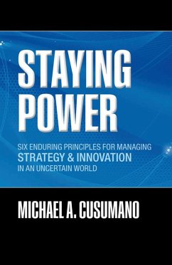 Staying Power (eBook, ePUB) - Cusumano, Michael A.