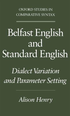 Cover Belfast English and Standard English (eBook, PDF)