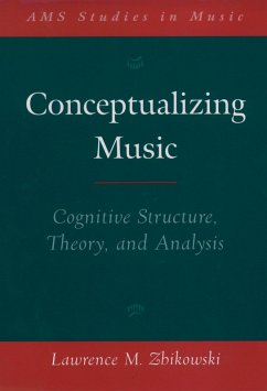 Conceptualizing Music (eBook, PDF) - Zbikowski, Lawrence M.
