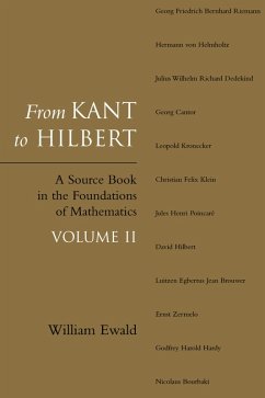 From Kant to Hilbert Volume 2 (eBook, PDF) - Ewald, William Bragg