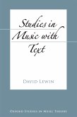 Studies in Music with Text (eBook, PDF)