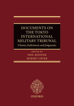 Documents on the Tokyo International Military Tribunal (eBook, PDF)