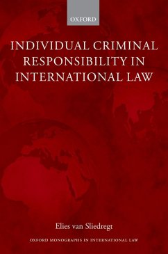 Individual Criminal Responsibility in International Law (eBook, ePUB) - van Sliedregt, Elies